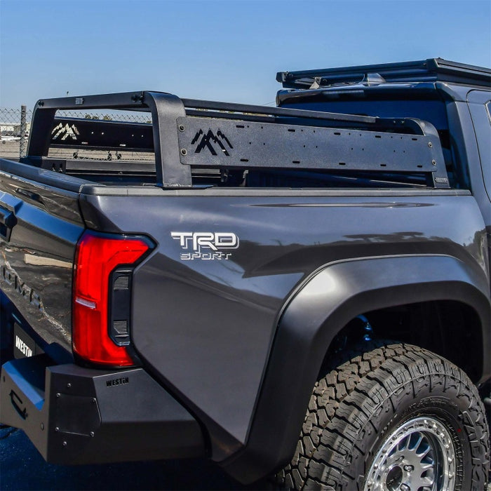 Westin 51-20015 05-21 Toyota Tacoma Overland Cargo Rack Base - Textured Black