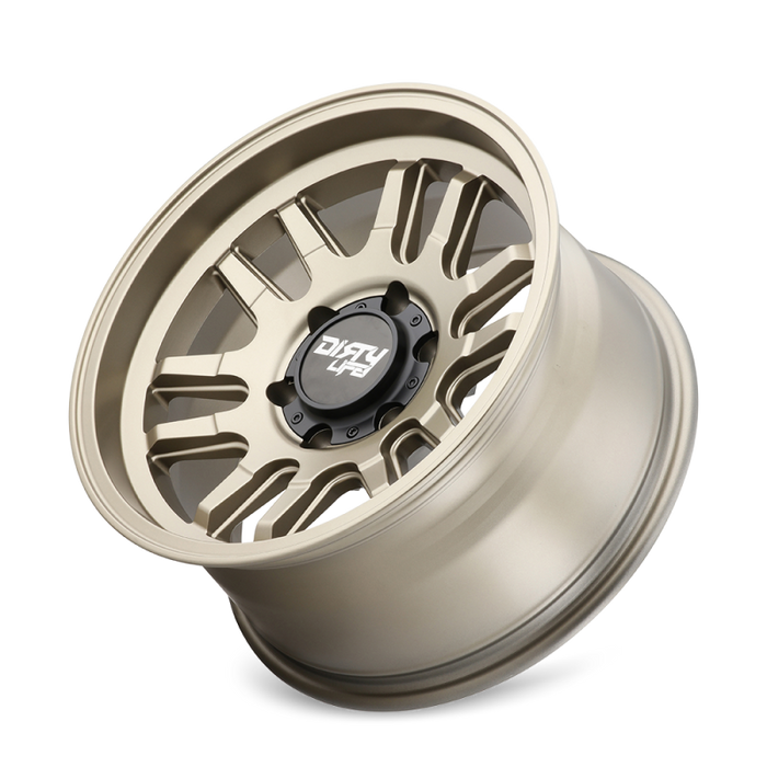Dirty Life 9310-7983MGD0 9310 Canyon 17x9 / 6x139.7 BP / 0mm Offset / 106mm Hub Satin Gold Wheel