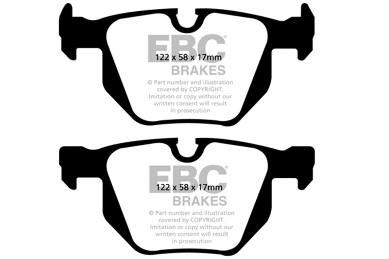 EBC DP51588NDX 06-12 BMW 335i 3.0T (E90/E92/E93) Bluestuff Rear Brake Pads