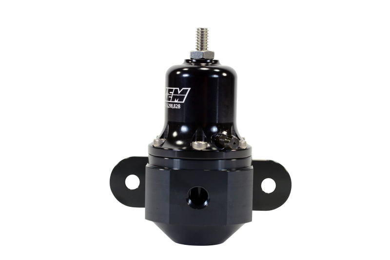 AEM 25-305BK High Capacity Universal Black Adjustable Fuel Pressure Regulator