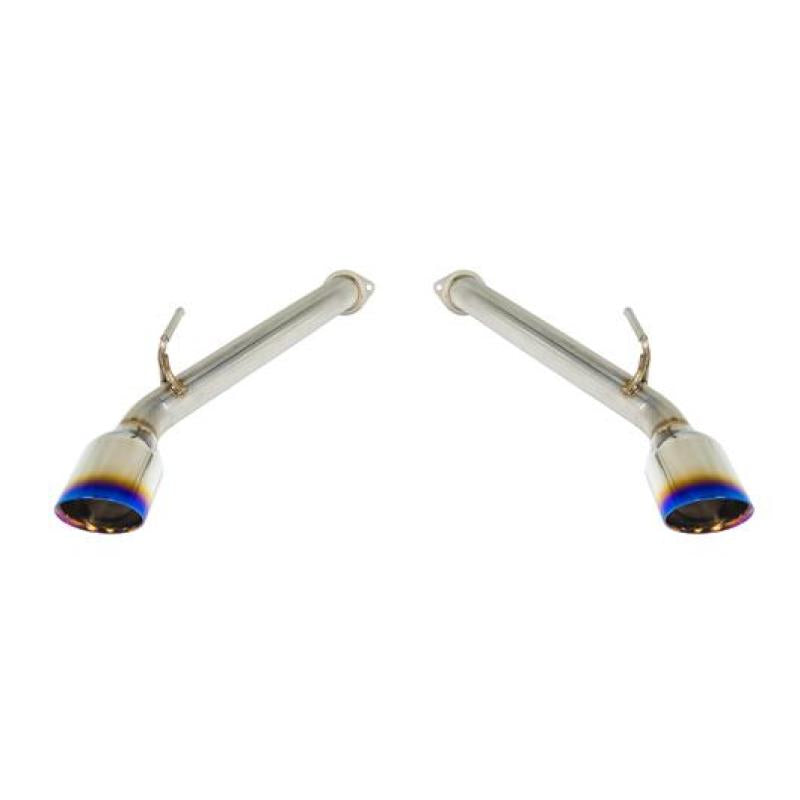 Remark RO-TTQ6-D 2017+ Infiniti Q60 Axle Back Exhaust w/Burnt Stainless Double Wall Tip
