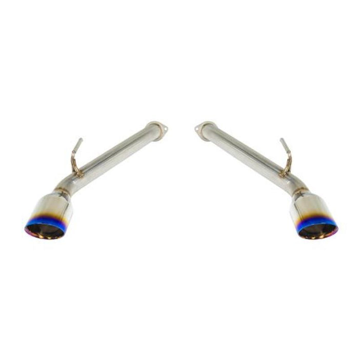 Remark RO-TTQ6-D 2017+ Infiniti Q60 Axle Back Exhaust w/Burnt Stainless Double Wall Tip