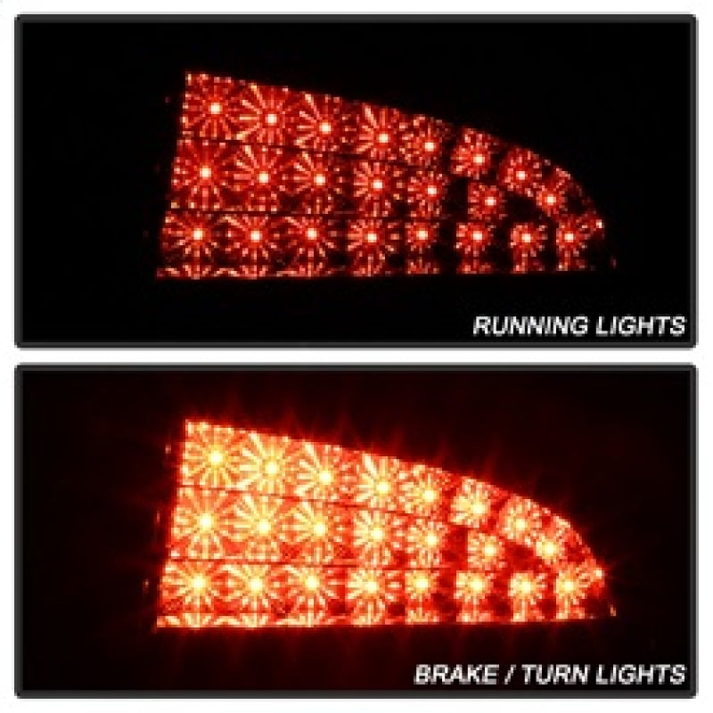SPYDER 5002273 Spyder Dodge Charger 06-08 LED Tail Lights Black ALT-YD-DCH05-LED-BK