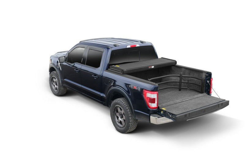 AMP Research 74803-01A 04-22 Ford F-150 Bedxtender HD Sport - Black (Optional No-Drill Brkt 74602-01A)