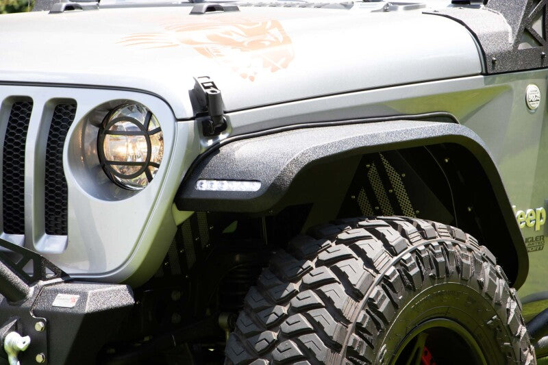 Fishbone Offroad FB33195R 2018+ Jeep Wrangler JL Rear Fenders Elite Aluminum