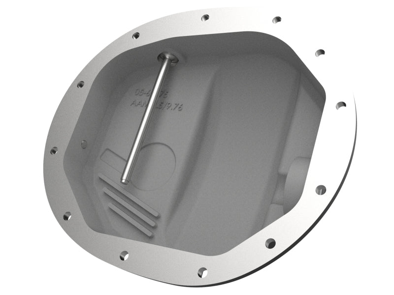 aFe 46-71120B Power Pro Series AAM 9.5/9.76 Rear Diff Cover Black w/Mach Fins 14-19 GM Silverado/Sierra 1500