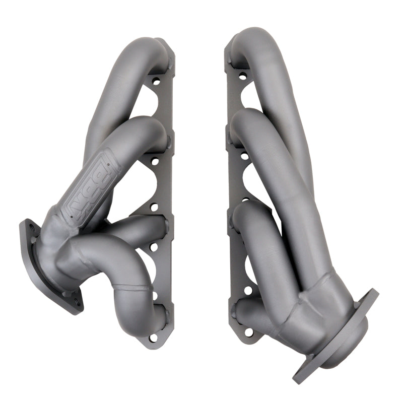 BBK 3510 87-95 Ford F150 Truck 5.0 302 Shorty Unequal Length Exhaust Headers - 1-5/8 Titanium Ceramic