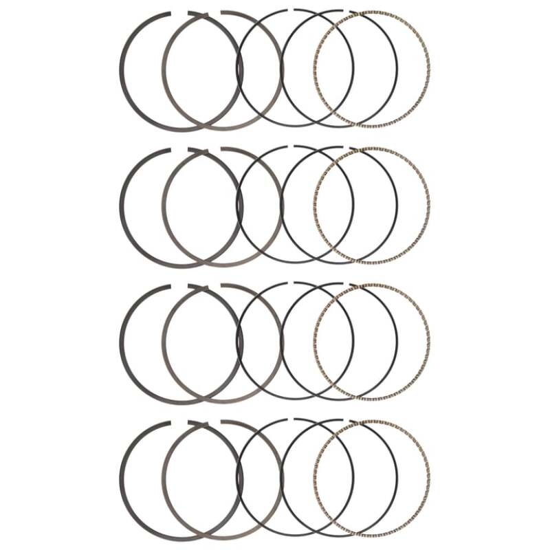 Manley Performance 46875-4 Manley 87.5mm File Fit 1.2mm x1.2mmx2.8mm Standard (7-11lbs) Ring Set