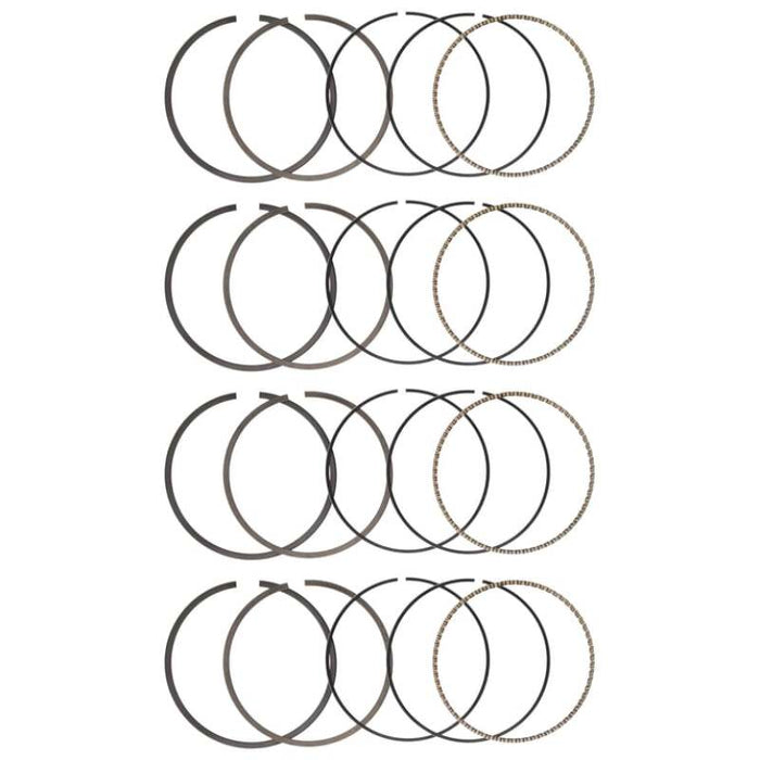 Manley Performance 46875-4 Manley 87.5mm File Fit 1.2mm x1.2mmx2.8mm Standard (7-11lbs) Ring Set