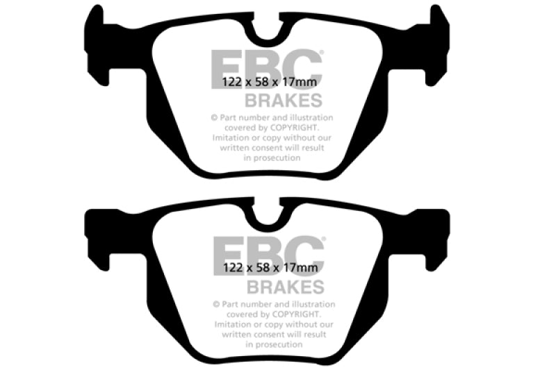 EBC DP41588R 13+ BMW X1 3.0 Turbo (35i) Yellowstuff Rear Brake Pads