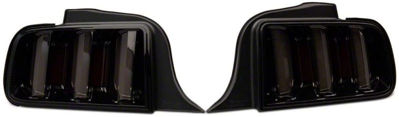 Raxiom 408588 05-09 Ford Mustang Vector V2 LED Tail Lights- Black Housing (Smoked Lens)