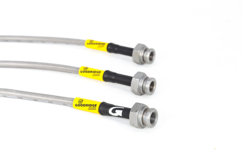 Goodridge 12238 09-12 Cadillac CTS-V (All CTS-V w/ Brembo Brakes) Stainless Steel Brake Line Kit