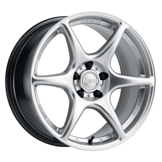 Kansei K11S-199512+22 K11S Tandem 19x9.5in / 5x114.3 BP / 22mm Offset / 73.1mm Bore - Hyper Silver Wheel