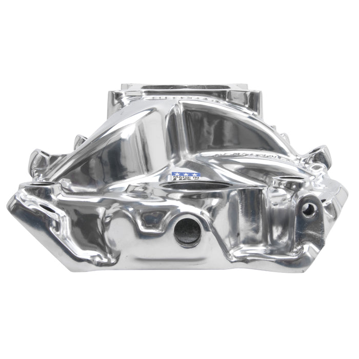 Edelbrock EDE75611 BBC Performer RPM A/G Manifold- O/P- Polished