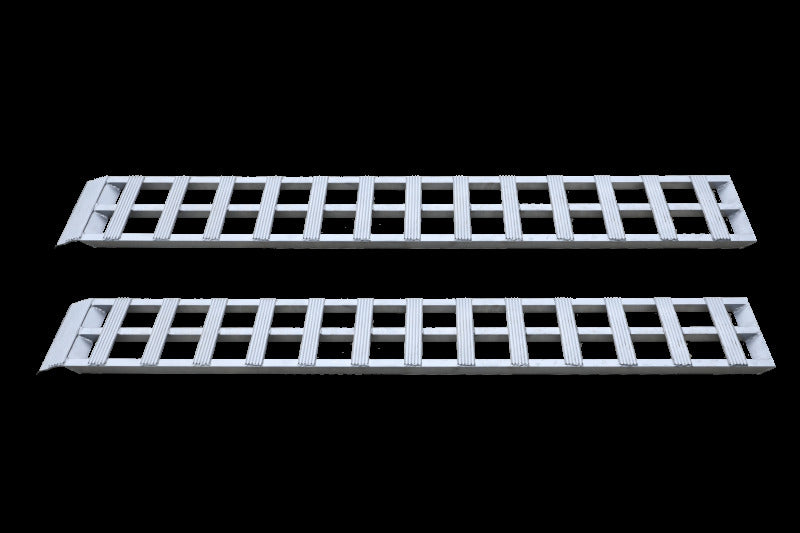 GEN-Y Hitch GH-18078 Gen-Y Lightweight 6.5ft Aluminum Loading Ramps 12in x 78in 600lb Capacity Per Ramp - Pair