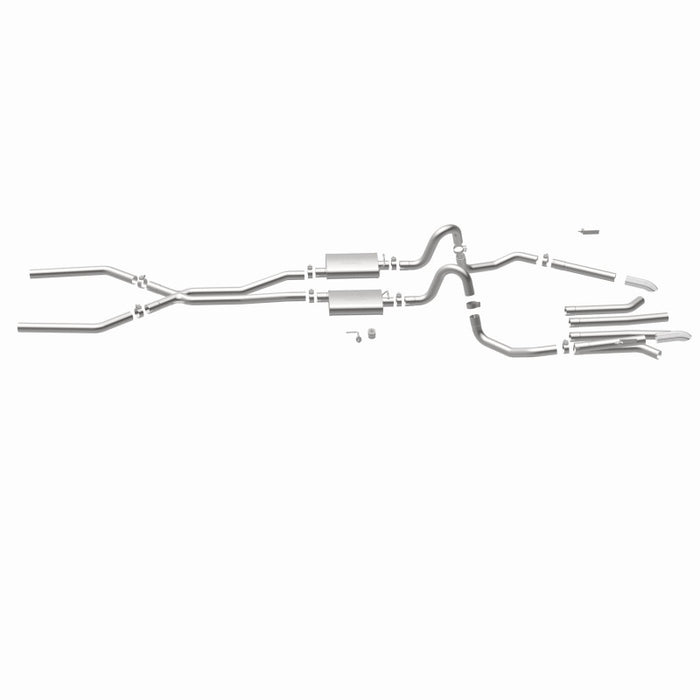 Magnaflow Perf Exhaust MAG15893 64-67 GM A Body 2.5in Dual Exhaust System