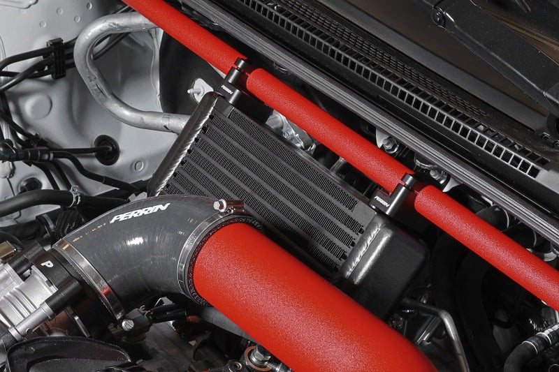 Perrin Performance PSP-OIL-151 PERRIN 15-25 Subaru WRX Oil Cooler Full Kit (Top Mounted Requires Strut Brace)