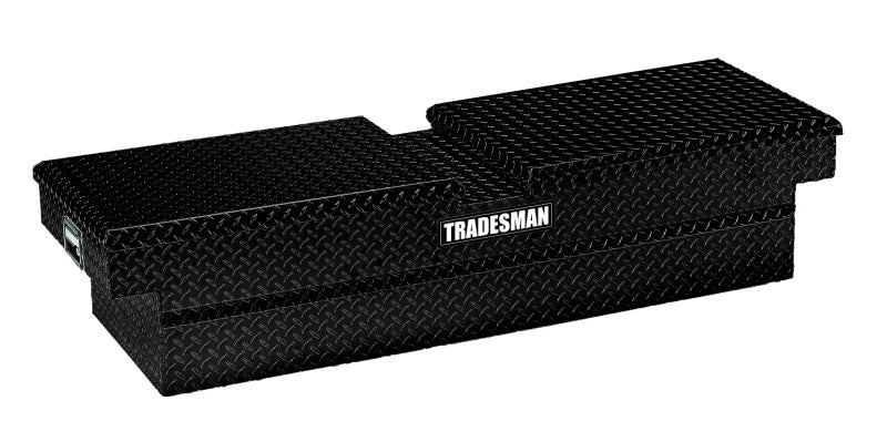 Tradesman 7111051 Aluminum Economy Cross Bed Truck Tool Box (70in./Side Opening) - Black