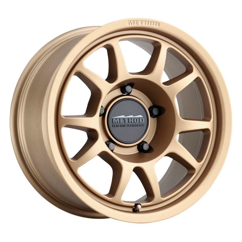 Method Wheels MR70278550900 Method MR702 17x8.5 0mm Offset 5x5 71.5mm CB Method Bronze Wheel