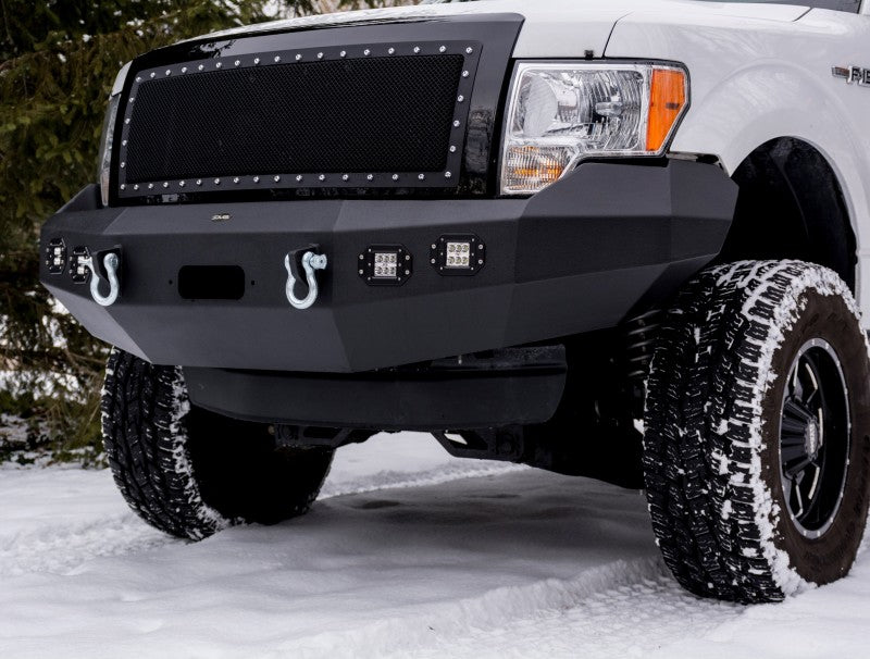 DV8 Offroad FBFF1-02 09-14 Ford F-150 Winch Ready Front Bumper