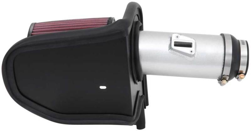 K&N Engineering 69-1212TS K&N 13-14 Honda Accord 3.5L V6 69 Series Typhoon Air Intake System - Silver Cold Air Intake Kit