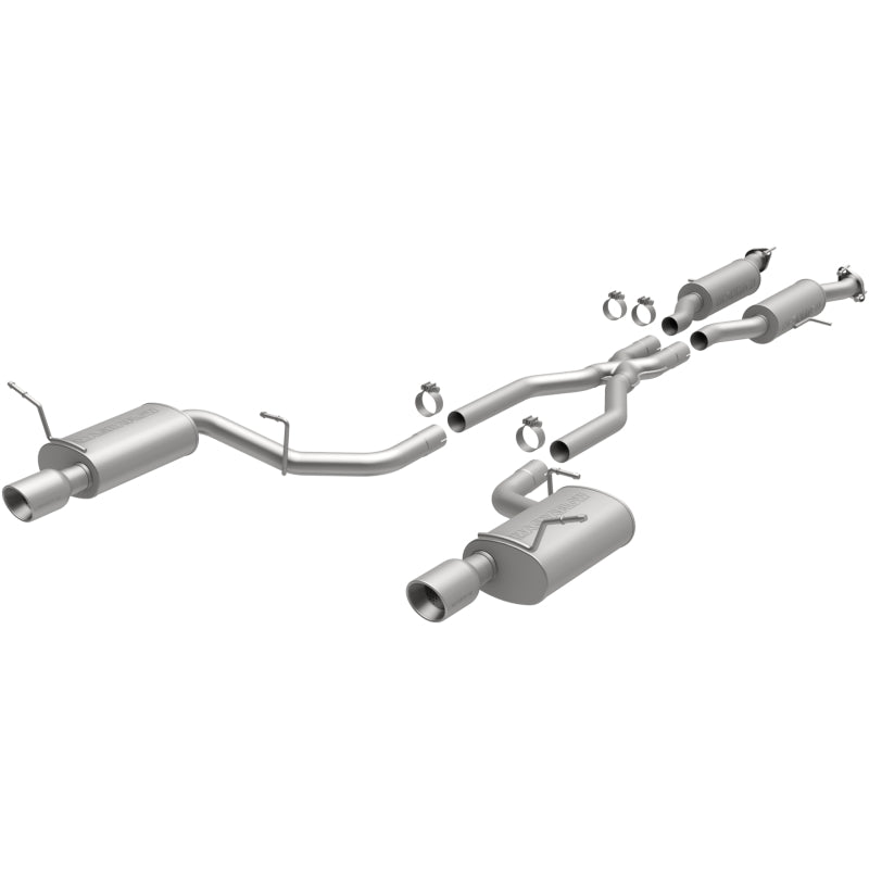 Magnaflow 15068 MagnaFlow 11-12 Dodge Durango V8 5.7L Dual Split Rear Exit Stainless Cat Back Performance Exhaust
