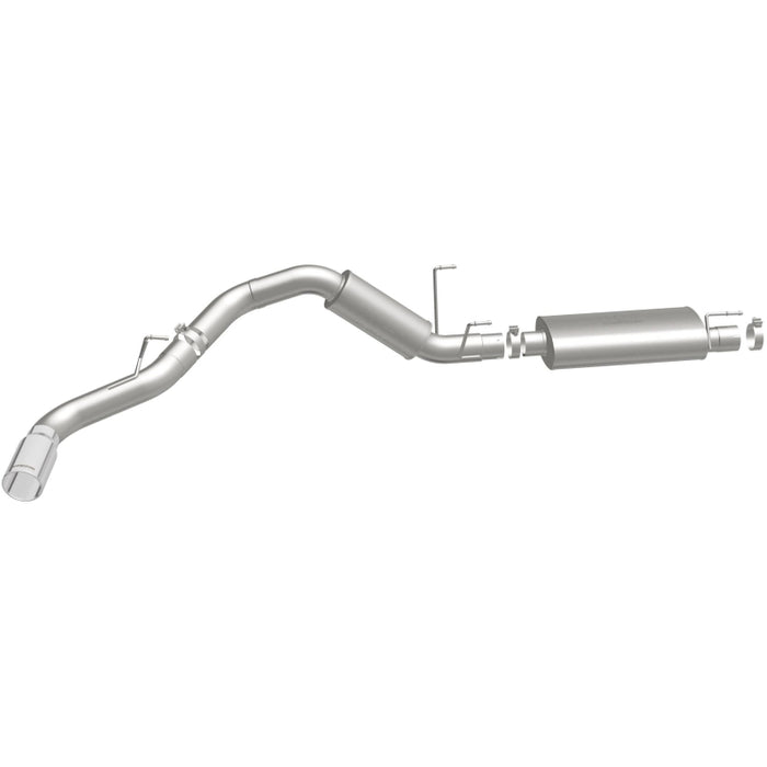 Magnaflow 19200 MagnaFlow Cat-Back, SS, 4in, Single Pass Side Rear Exit 5in Tip 14-15 RAM 2500 6.4L V8 CC LB/MC SB