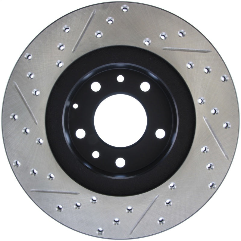 Stoptech 127.45051L StopTech Slotted & Drilled Sport Brake Rotor