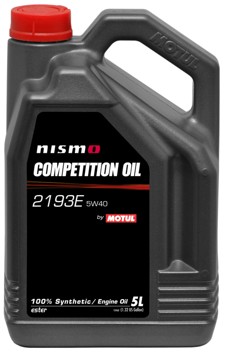 Motul 104254 Nismo Competition Oil 2193E 5W40 5L