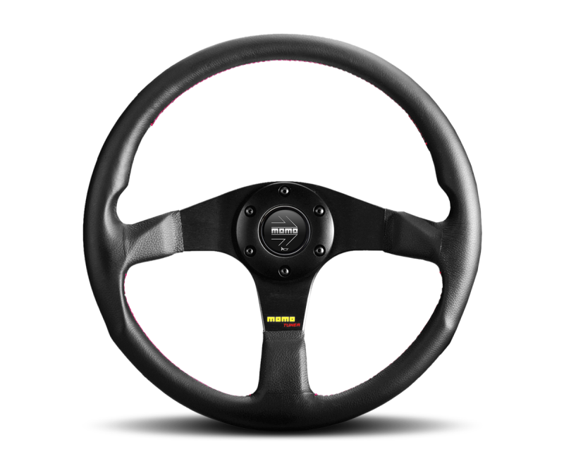 Momo Automotive Accessories MOMTUN32BK0B Tuner Steering Wheel Leather