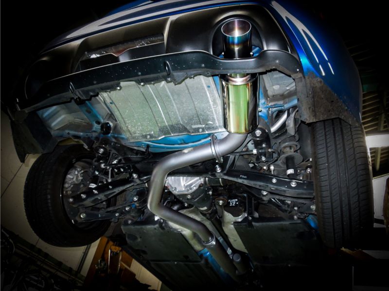 HKS 32016-BT002 12-21 Scion/Toyota FRS/86 Hi-Power Single Racing V1 (SUS304 NO COATING)