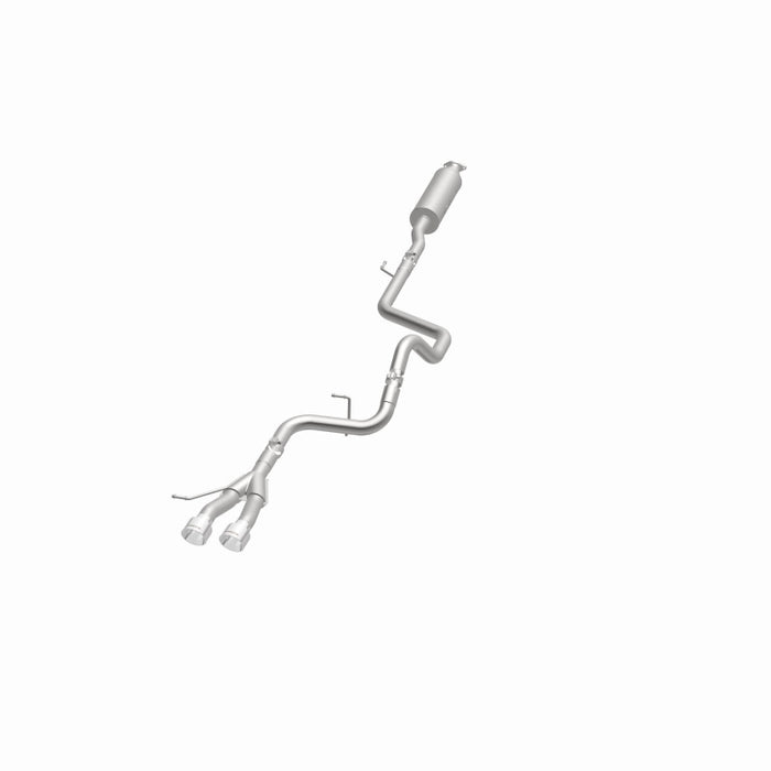 Magnaflow 15215 MagnaFlow 13 Hyundai Veloster 1.6L Turbo Dual Center Rear Exit Stainless Cat Back Perf Exhaust