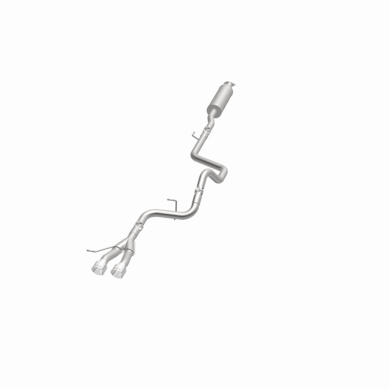 Magnaflow 15215 MagnaFlow 13 Hyundai Veloster 1.6L Turbo Dual Center Rear Exit Stainless Cat Back Perf Exhaust