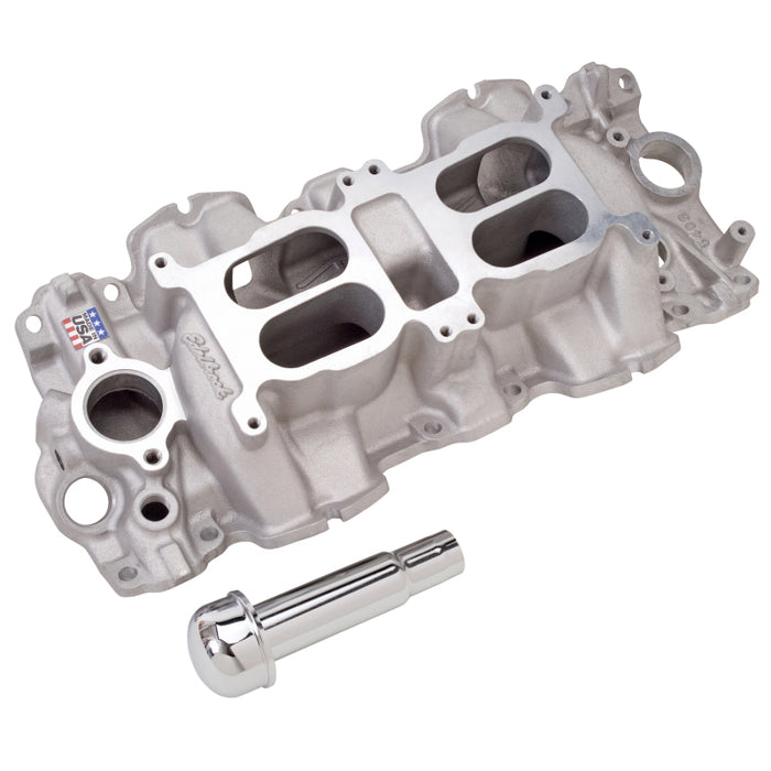 Edelbrock EDE5409 Performer RPM Dual Duad Manifold - Chevy 348-409