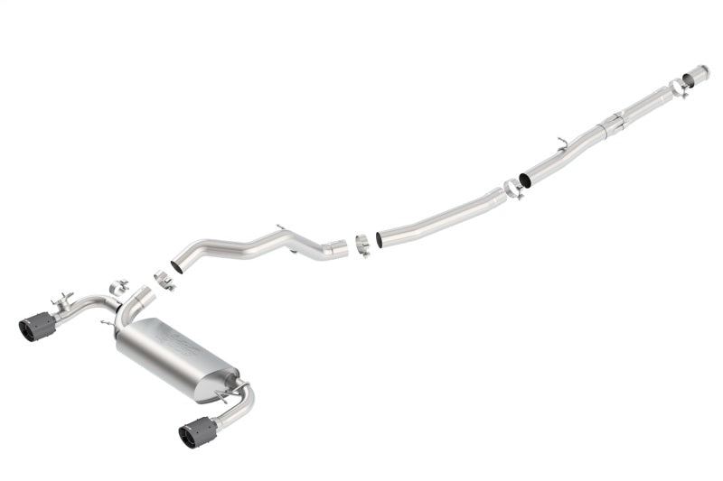 Borla 140730CFBA 16-17 Focus RS Turbocharged 2.3L Single Split Exit ATAK Catback Exhaust