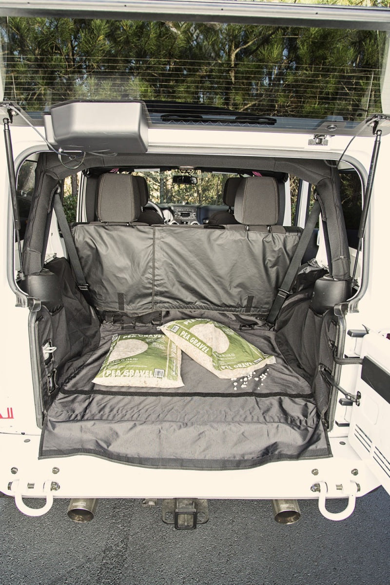 Rugged Ridge 13260.01 C3 Cargo Cover W/O Subwoofer 07-18 Jeep Wrangler JKU 4 Door