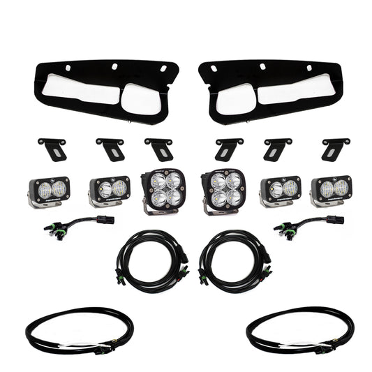 Baja Designs 447760UP 2021+ Ford Bronco Fog Pocket Kit 21-Up Sportsmen w/Upfitter