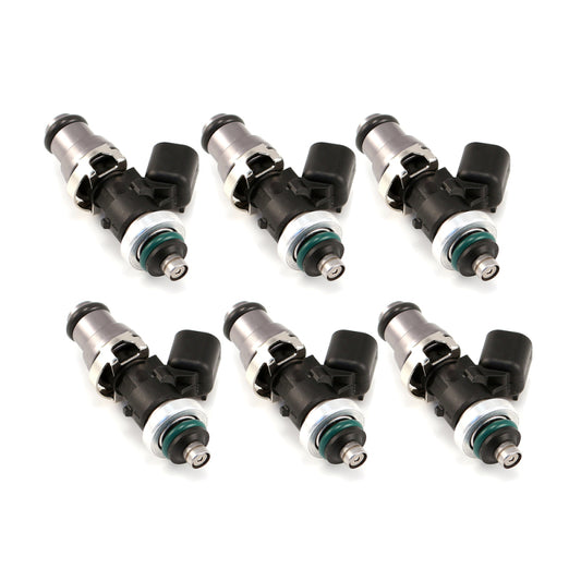 Injector Dynamics 1300.48.14.R35.6 1340cc Injectors-48mm Length-14mm Grey Top-14mm L O-Ring(R35 Low Spacer)(Set of 6)
