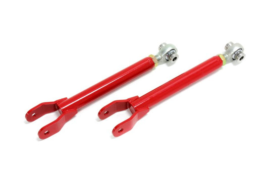 BMR Suspension TCA033R BMR 10-15 5th Gen Camaro Trailing Arms Rear w/ Single Adj. Rod Ends - Red