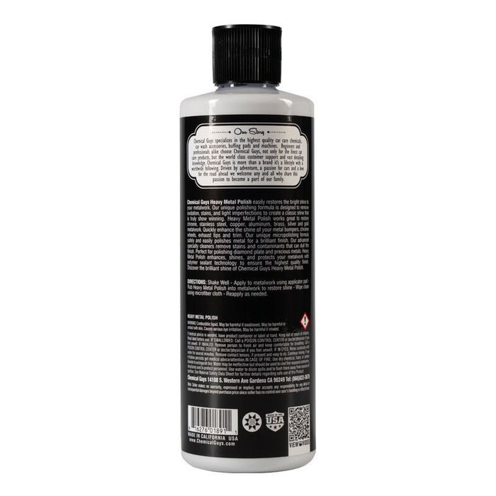 Chemical Guys SPI_402_16 Heavy Metal Polish - 16oz