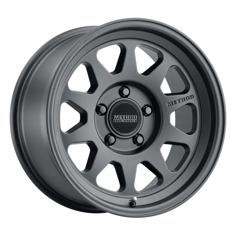 Method Wheels MR31678550500 Method MR316 17x8.5 0mm Offset 5x5 71.5mm CB Matte Black Wheel