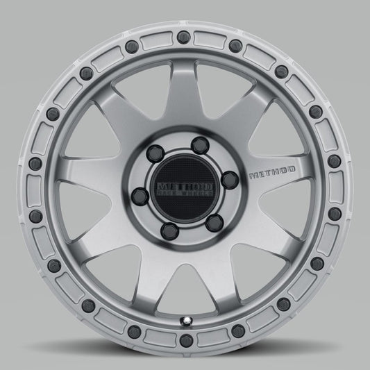 Method Wheels MR31789016818 Method MR317 18x9 +18mm Offset 6x135 87mm CB Matte Titanium Wheel