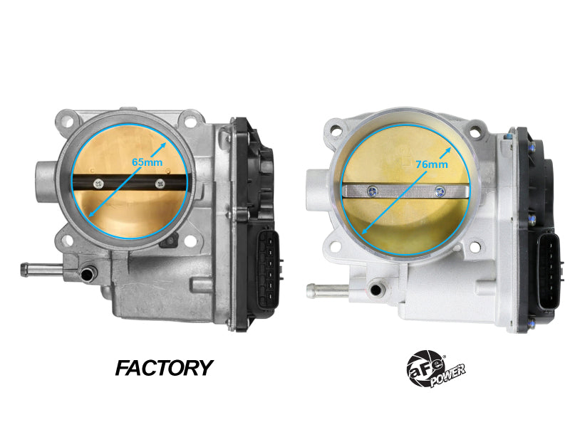 aFe 46-39103 POWER 03-09 Toyota 4Runner V6 4.0L / 10-14 Toyota FJ Cruiser V6 4.0L 76mm Billet Throttle Body