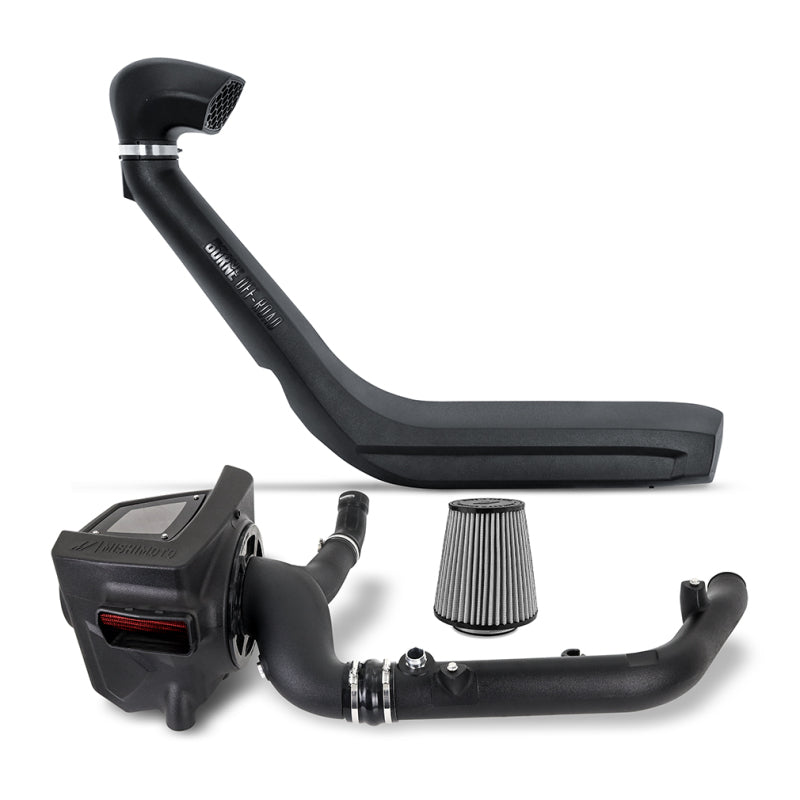 Mishimoto MMB-BR27-21DW 2021+ Bronco 2.7L Intake/Snorkel Bundle - Dry Washable Filter