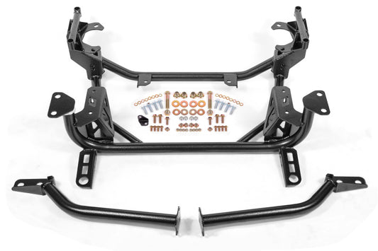 BMR Suspension KM760H BMR 15-20 Ford Mustang Street Version (DOM) K-Member - Black Hammertone