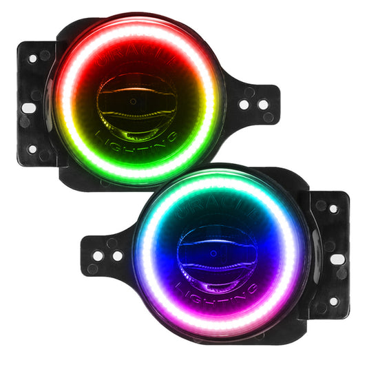 ORACLE Lighting 5847-334 Oracle Jeep Wrangler JL/JT Sport High Performance W LED Fog Lights - w/o Controller