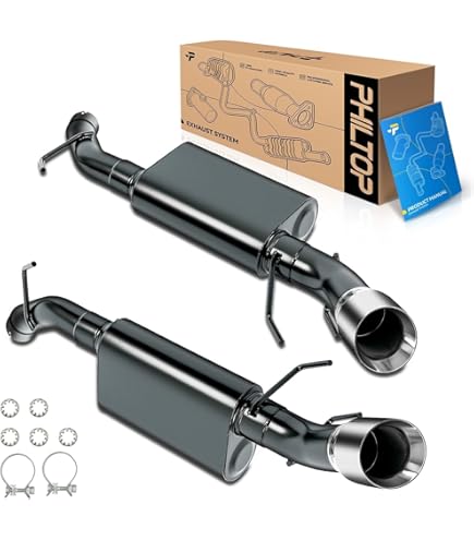 Borla 11776 2010 Camaro 3.6L V6(except 2013RS) SS Exhaust (rear section only)
