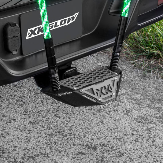 XKGLOW XK-HITCH XK Glow Hitch Receiver Step And Whip Plate