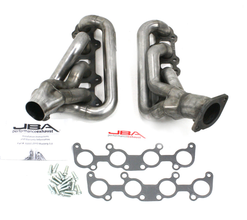 JBA 1689S 15-20 Ford Mustang 5.0L Coyote 1-3/4in Primary Raw 409SS Cat4Ward Header