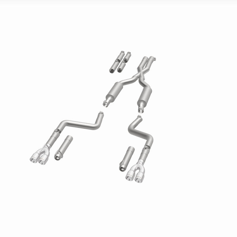 Magnaflow 19367 MagnaFlow 2017+ Dodge Challenger 409 SS Polished 3in Quad Tips Cat-Back Exhaust